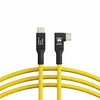 Image de CobraTether Câble USB-C vers USB-C 90°, 5 m, Jaune