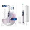 Image de Oral-B iO Series 9 Brosse à dents électrique   Brosse à dents électrique avec 2 brossettes   7 modes de soins dentaires, vainqueur du test CHIP (11/25), conçue par Braun, rose