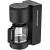 Image de WMF Stelio Aroma Machine à café filtre avec verseuse en verre, café filtre, 10 tasses, machine à café en acier inoxydable, système anti-gouttes, plaque de maintien au chaud, arrêt automatique, 1000 W,
