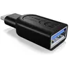 Image de ICY BOX USB-C Stekkerverbinder [1x USB-C stekker - 1x USB 3.1 bus A] IB-CB003, Adapter USB 3.2 Gen 1 Type-C Stecker zu USB 3.2 Gen 1 Type-A Buchse 0 mm Met USB