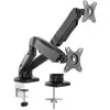Image de ICY BOX IB-MS304-T, Monitorständer mit Tischhalterung für 2 Monitore bis zu 27'' (68 cm) Monitor-tafelbeugel Aantal monteerbare displays: 2 Display(s) 68,6 cm