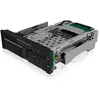 Image de ICY BOX IB-173SSK, ICY BOX 2fach Wechselrahmen für SATA/SAS, 1x 2,5 + 1x 3,5 SATA HDD 5.25 inch HDD-inbouwframe SATA 6 Gb/s, SAS