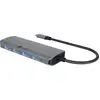 Image de ICY BOX IB-DK4022a-CP, 6 in 1 Docking station, 1x HDMI 4K60Hz, 4x USB Type-A,PD max 100W Laptopdockingstation Geschikt voor merk (dockingstation):...