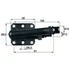 Image de MAHLE Aftermarket Thermostat, refroidissement d'huile pour BMW: Série 7, Série 6, Série 5 (Ref: TO 5 82)