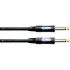 Image de Cordial 10396 Jackplug Audio Aansluitkabel [1x Jackplug female 6,3 mm (mono) - 1x Jackplug female 6,3 mm (mono)] 3 m Zwart PVC-mantel