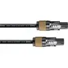 Image de Cordial Luidspreker Kabel [1x SPK-stekker - 1x SPK-stekker] 2 x 2.5 mm² 10.00 m Zwart