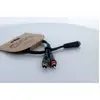 Image de Cordial 14889 Jackplug / Cinch Audio Y-adapter [1x Jackplug female 3,5 mm - 2x Cinch-stekker] 0.30 m Zwart PVC-mantel, Tweelingkabel