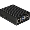 Image de Joy-it RB-AlucaseP5-08 SBC-behuizing Geschikt voor serie: Raspberry Pi® Incl. passieve koeler Zwart