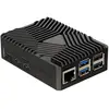 Image de Joy-it RB-AlucaseP5-09 SBC-behuizing Geschikt voor serie: Raspberry Pi® Incl. passieve koeler Zwart