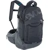 Image de Sac à dos EVOC TRAIL PRO 26 l avec protection pour les randonnées à vélo, sac à dos (compartiment pour poche à eau de 3 l, taille : S/M), noir/gris carbone