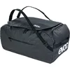 Image de EVOC DUFFLE BAG 100 Sac de voyage imperméable (sangle amovible, poche extérieure séparée, sac à équipement universel, poche intégrée, sans PVC), gris carbone/noir