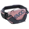 Image de EVOC HIP PACK PRO 3, sac banane (ceinture AERO FLEX, AIR FLOW CONTACT SYSTEM, matériau en maille, compartiment à outils, taille unique), Dusty Pink - Carbon Grey