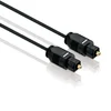 Image de HDSupply TC010-030 Câble Audio Toslink S/PDIF, Fibre Optique, Plug-Plug, Ø 2,2 mm, 3,00 m, Noir