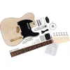 Image de Kit DIY Rocktile TL Guitare Électrique - Kit "Do-it-yourself" Style TL - Corps : Paulownia - Manche : Érable vissé - Touche : Blackwood