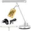 Image de Showlite LED Lampe à Piano Argenté matt