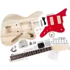 Image de Kit DIY Rocktile JAG Guitare Électrique - Kit "Do-it-yourself" Style JAG - Corps : Paulownia - Manche : Érable vissé - Touche : Blackwood