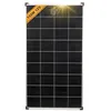 Image de enjoy solar® Panneau Solaire Monocristallin 150W 12V, PERC 9BB   Idéal pour camping-car, installation balcon, abri de jardin, bateau