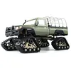 Image de Amewi 22463 AMXRock RCX10PTS Scale Crawler Pick-Up avec pignons Vert mat 1:10 RTR