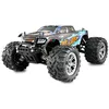 Image de M-Land Monster truck RC télécommandé 48 km/h 4WD 1:16 RTR bleu avec télécommande, batterie, câble de charge