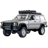 Image de Amewi JC-X12 Scale Zilver Brushed 1:12 RC auto Elektro Terreinwagen 4WD RTR 2,4 GHz Incl. accu en lader