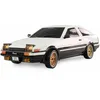 Image de Amewi AE86 Sprinter Trueno Scale Drift Blanc Bruxé 1:18 Voiture électrique Voiture routière Traction arrière RtR