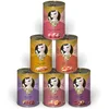 Image de KITTY Cat Paté Mix 3, 6 x 400 g, nourriture humide pour chat dans un paquet d'essai, sans céréales, avec taurine, huile de saumon et moule à lèvres vertes, aliment complet à haute teneur en viande,