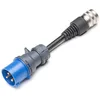 Image de Juice Booster Adaptateur - Prise Industrielle CEE 32A/230V Bleue 7.4kW avec détection Automatique de l'adaptateur