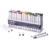 Image de Copic Marker Lot de 72 Marqueurs de dessin Assortiment B C72B
