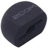 Image de ZOOM WSH-6 Bonnet anti-vent en mousse pour capsule micro XYH-6 et Handy Recorder H6   Réduit les bruits de vent lors des enregistrements en extérieur, noir avec logo Zoom gris