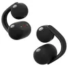 Image de Écouteurs Sony LinkBuds Clip à oreilles libres, conception confortable à clipser, 3 modes d'écoute et son riche, assistant vocal IA, commande par tapotement, iOS et Android   Noir
