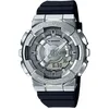 Image de G-Shock GM-S110-1AER Montre à quartz analogique et numérique avec bracelet en plastique pour femme, Noir, Sangle