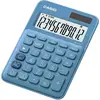 Image de Casio MS-20UC-BU Bureaurekenmachine Blauw Aantal displayposities: 12 werkt op zonne-energie, werkt op batterijen (b x h x d) 105 x 23 x 149.5 mm