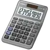 Image de Casio MS-100FM Bureaurekenmachine Grijs Aantal displayposities: 10 werkt op batterijen, werkt op zonne-energie (b x h x d) 101 x 148.5 x 27.6 mm