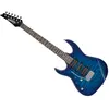 Image de Ibanez GRX70QA-TBB GIO Series Guitare Electrique Transparent Blue Burst Gaucher
