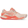 Image de ASICS Résolution 9 Scarpa da Tennis per Campi Veloci per Donna, Corail rose nacré, 39 EU