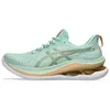 Image de ASICS Kinsei Max Chaussures de course pour femme Noir Rose, Mint Tint Apricot Crush, 38 EU