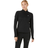 Image de Asics Road Winter 1/2 Zip Mid Layer Vrouw Zwart