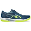 Image de ASICS Solution Swift FF 2 Clay, Baskets pour homme, Mako Blue Jaune de sécurité, 42 EU