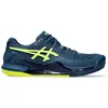 Image de Asics Gel-Resolution 9 Clay, Baskets pour homme, 48 EU, Mako Blue Safety Yellow, 48 EU