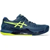 Image de Asics Gel-Resolution 9 Clay, Baskets pour homme, 41.5 EU, Mako Blue Safety Yellow, 43.5 EU