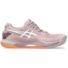 Image de ASICS Gel-Resolution 9 Clay, Baskets pour femme, Watershed Rose Blanc, 42 EU
