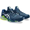 Image de ASICS Court FF 3 Baskets pour homme, Bleu (Mako Blue) et blanc, 44 EU
