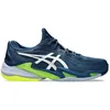 Image de ASICS Court FF 3, Baskets pour homme, Mako Bleu Blanc, 40 EU