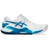 Image de Asics Gel-Resolution 9 Clay, Baskets Femme, 39.5 EU, White Teal Blue, 39.5 EU