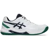 Image de ASICS Gel-Dedicate 8 Clay, Baskets Homme, 43.5 EU, White Midnight, 43.5 EU
