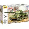 Image de Zvezda Soviet 500785039-1:72 T-34/85 WWII Réservoir Moyen