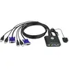 Image de ATEN CS22U-AT KVM-switch 2 poorten VGA USB 2048 x 1536 Pixel