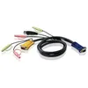 Image de Cable E7 kvm ATEN 2L-53xxU VGA-USB-Audio - 3.0M