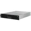 Image de SilverStone Technology RM23-502, Châssis de Serveur de Stockage Industriel ATX rackable Double Baie de Disque 5,25 Pouces 2U avec Interface USB 3.1 Gen1, SST-RM23-502