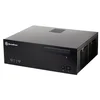 Image de SilverStone SST-GD04B USB 3.0 - Grandia Boîtier PC HTPC Micro ATX, Haute performance du flux d'air silencieux, noir